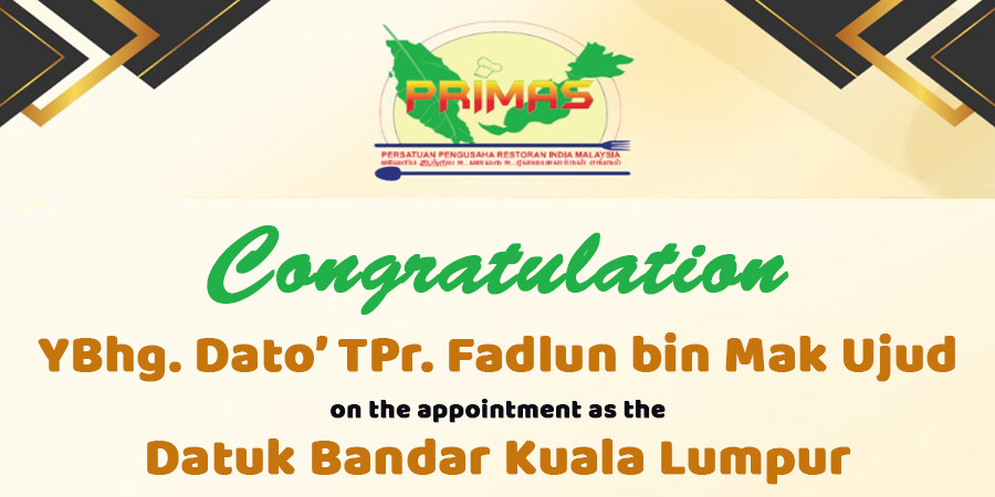 PRIMAS extends heartfelt congratulations to Datuk Bandar Kuala Lumpur