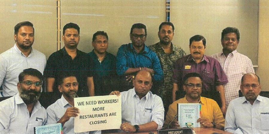 Restaurant owners express grief as they can't even serve food to customers due to lack of foreign workers